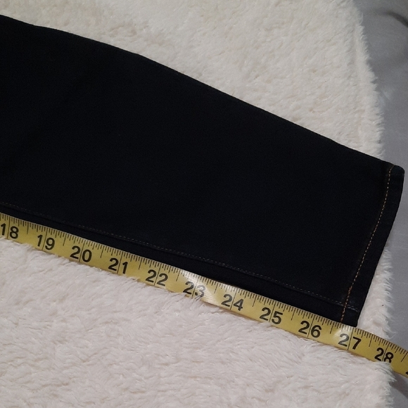 J. Crew Black Toothpick Jeans Stretchy Denim - Picture 4 of 6